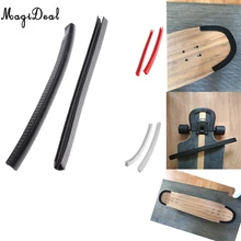 2 шт. резиновый Лонгборд для скейтборда защита для борта защита для носа защита для хвоста Лонгборд для борта защита от столкновений Избегайте повреждений