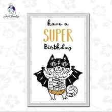 Cross Stitch Happy Birthday Achat En Ligne Aliexpress