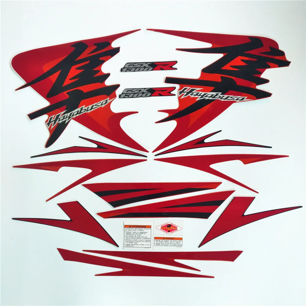 Мотоцикл для Suzuki GSXR1300 GSXR 1300 Hayabusac 08-09-10-11-12-13-14 2008 2012 полный комплект Наклейка декоративная наклейка протектор
