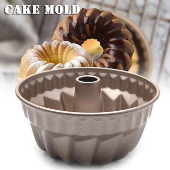 

Non-stick Fluted Bundt Baking Ring Cake Pan Tray Dishes for Oven and Instant Pot Baking LAD-sale