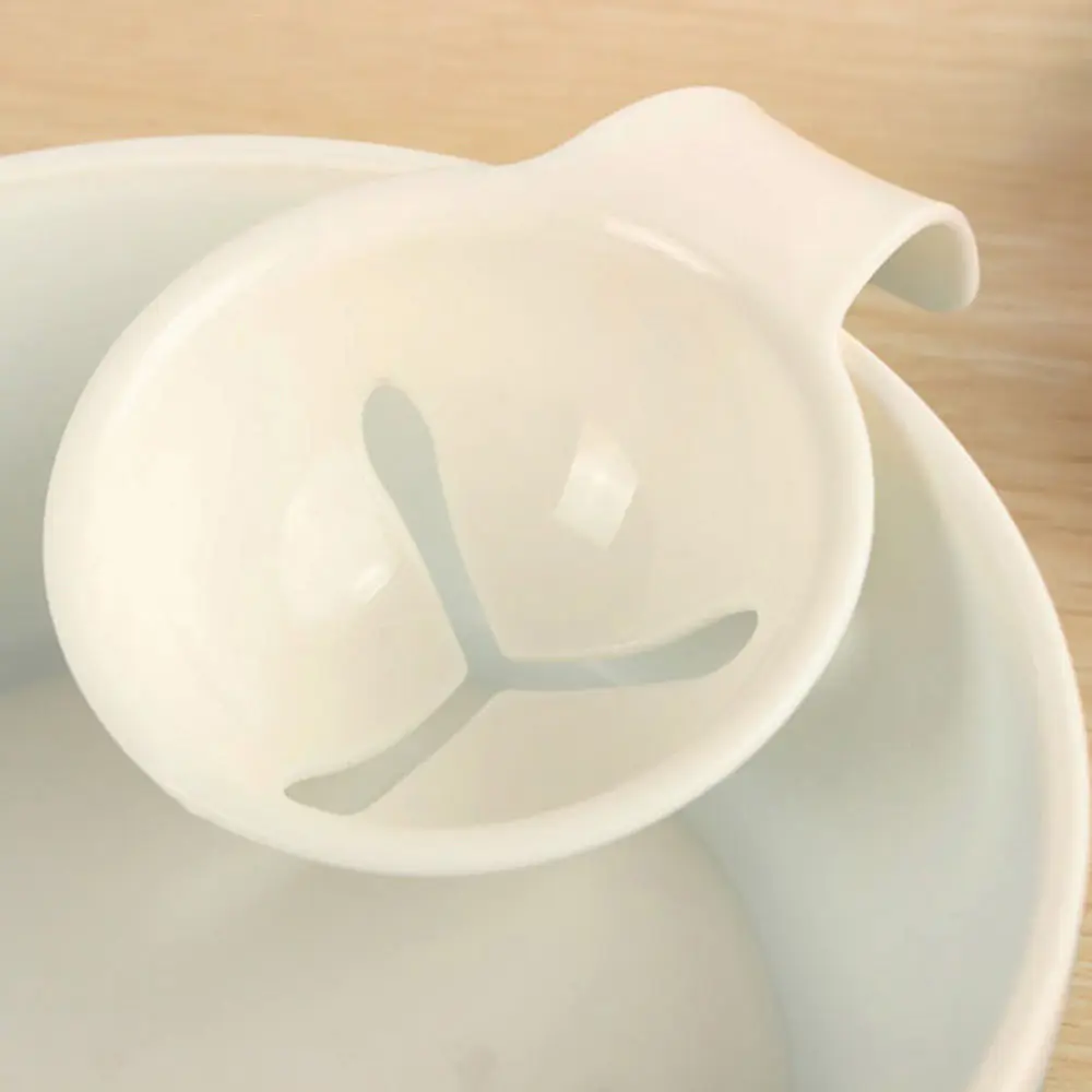Практичный разделитель желтка и белка яйцо просеивающее устройство мини белый фарфоровый ящик для яиц Инструменты гаджет разделитель кухонные инструменты аксессуары