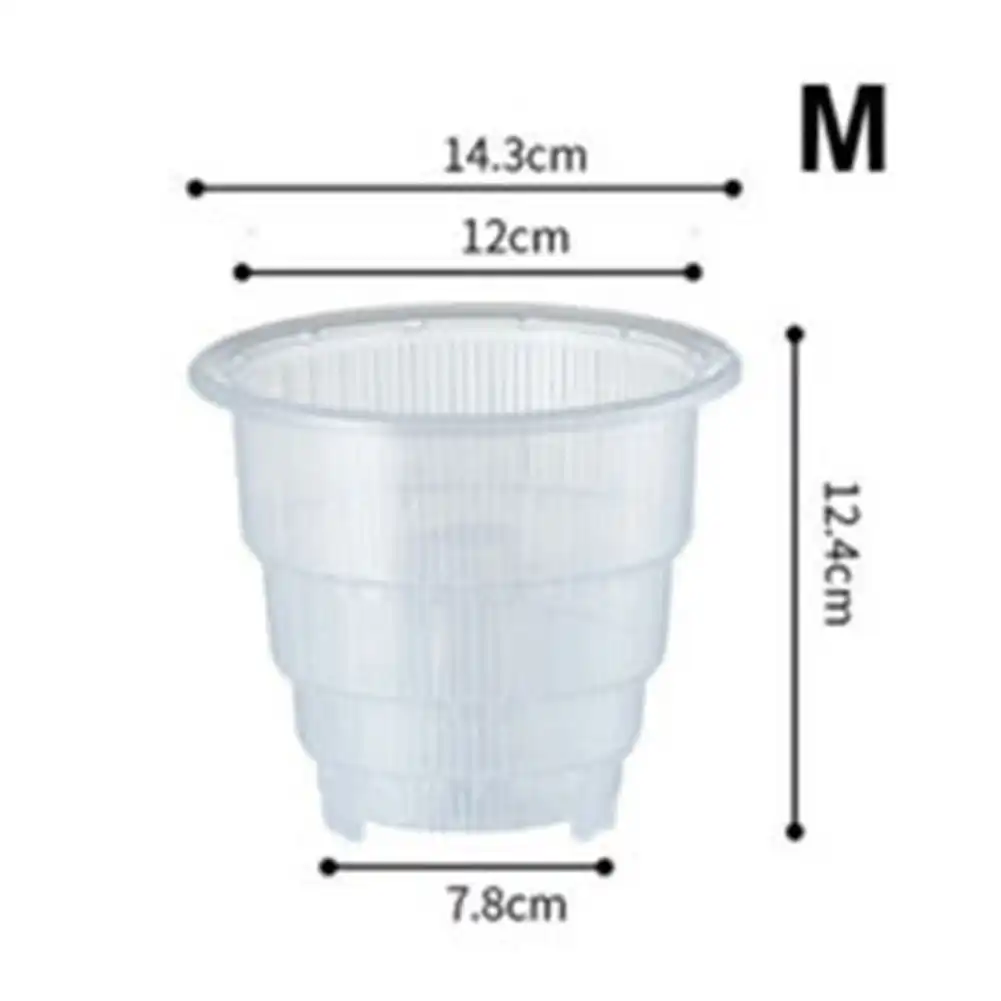 Пластиковый декоративный цветочный горшок для украшения стола сада дома