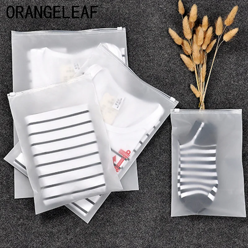 

2019 New Transparent Cosmetic Packing Organizers Bag Travel Accessories Clothes Classified Bags Shoes Bags Multi Sizes