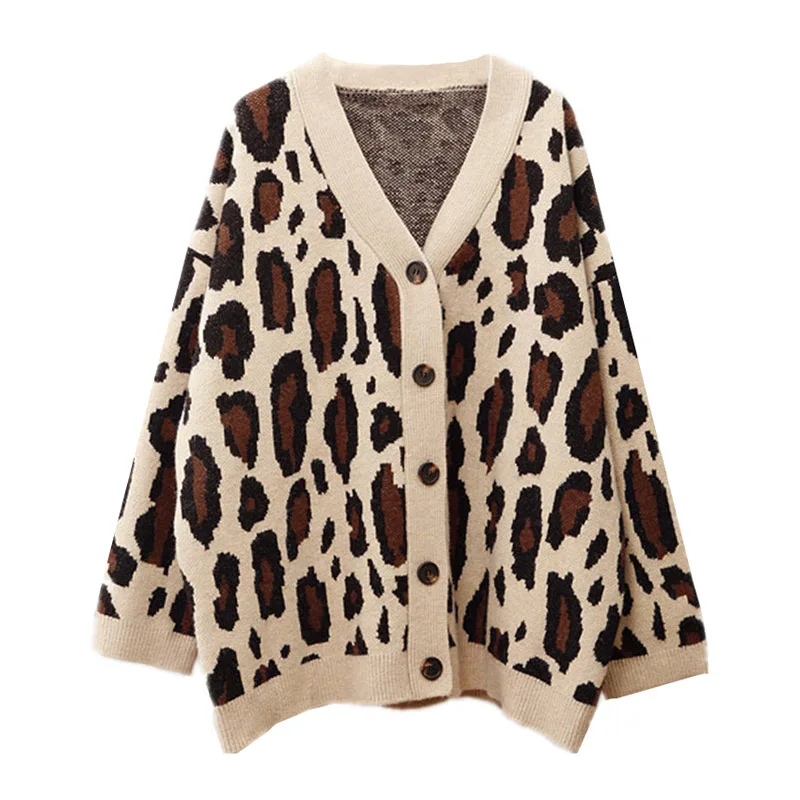 Возможно у женщин хаки Коралловый свитер серого цвета вязаный с длинными