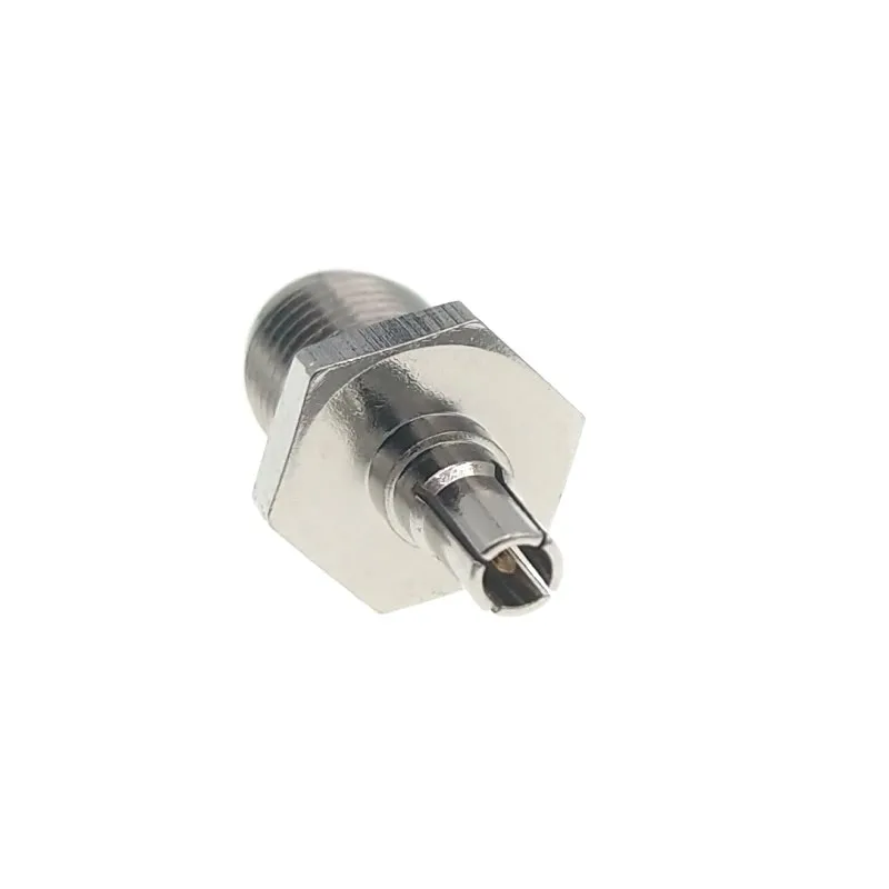 RP SMA Female to CRC9 Male Straight RF Coaxial Adapter Nickplated (1)