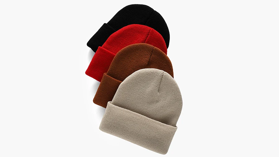 Модная однотонная вязаная шапка бини, зимние теплые лыжные шапки для мужчин и женщин, многоцветная шапка Skullies, мягкая эластичная шапка, спортивная шапка