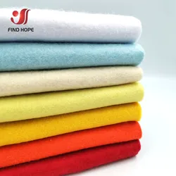 Set of 7 Soft Felt Fabric Rolls - 20x90cm Non-Woven Sheets for DIY Crafts & Sewing Projects (1.4mm Thick) (White Series)