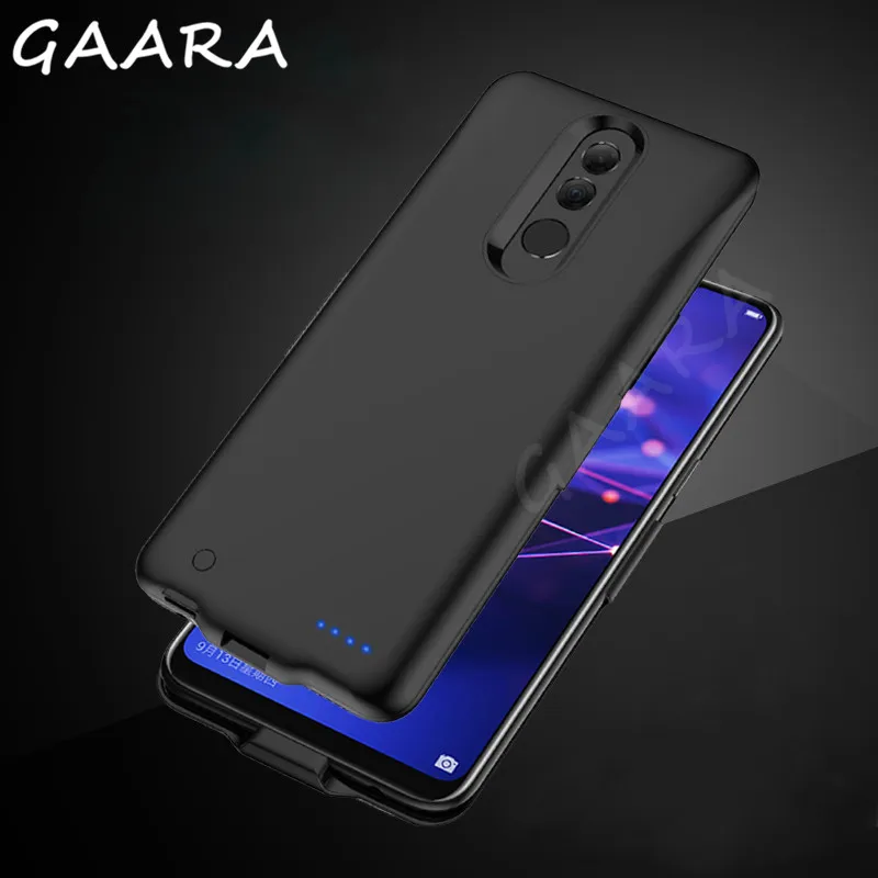 

6800mAh Battery Case for Huawei Mate 10 Nova 2i Wireless External Backup High Capacity Black Blue Charging Power Bank Cases etui