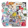 50PCS/lot Science Experiment Chemical Programming Stickers DIY For Laptop Phone Suitcase Stationery Waterproof Graffiti Sticker ► Photo 3/6