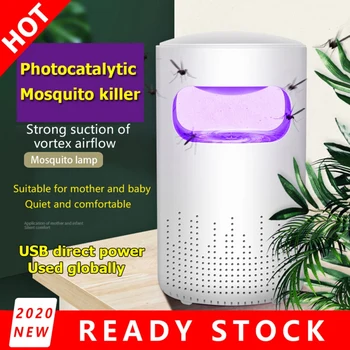 

USB Mosquito Killer Electric Mosquito Killer Lamp Photocatalysis Mute LED Bug Zapper Insect Trap Radiationless Mosquito Lamp l