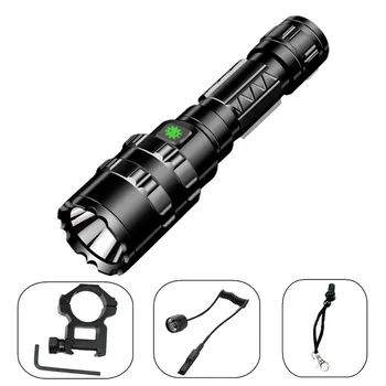 

Portable XM-L2 LED Torch Powerful 3800LM USB Rechargeable Flashlight Tactical Hunting Light Waterproof 5 Modes 18650 Lantern