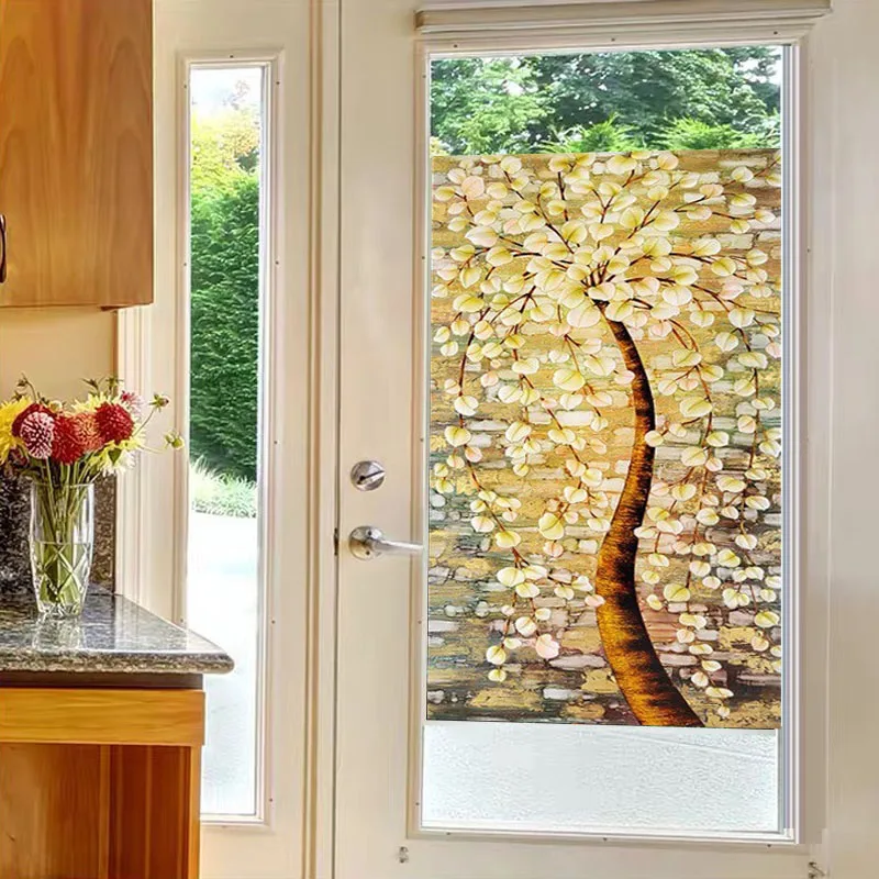 Высококачественная полупрозрачная самоклеящаяся стеклянная пленка высокого