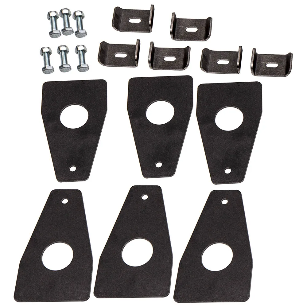 

6x Universal 6-inch Roof Rack Universal Mounting Luggage Brackets Kit Roofrack