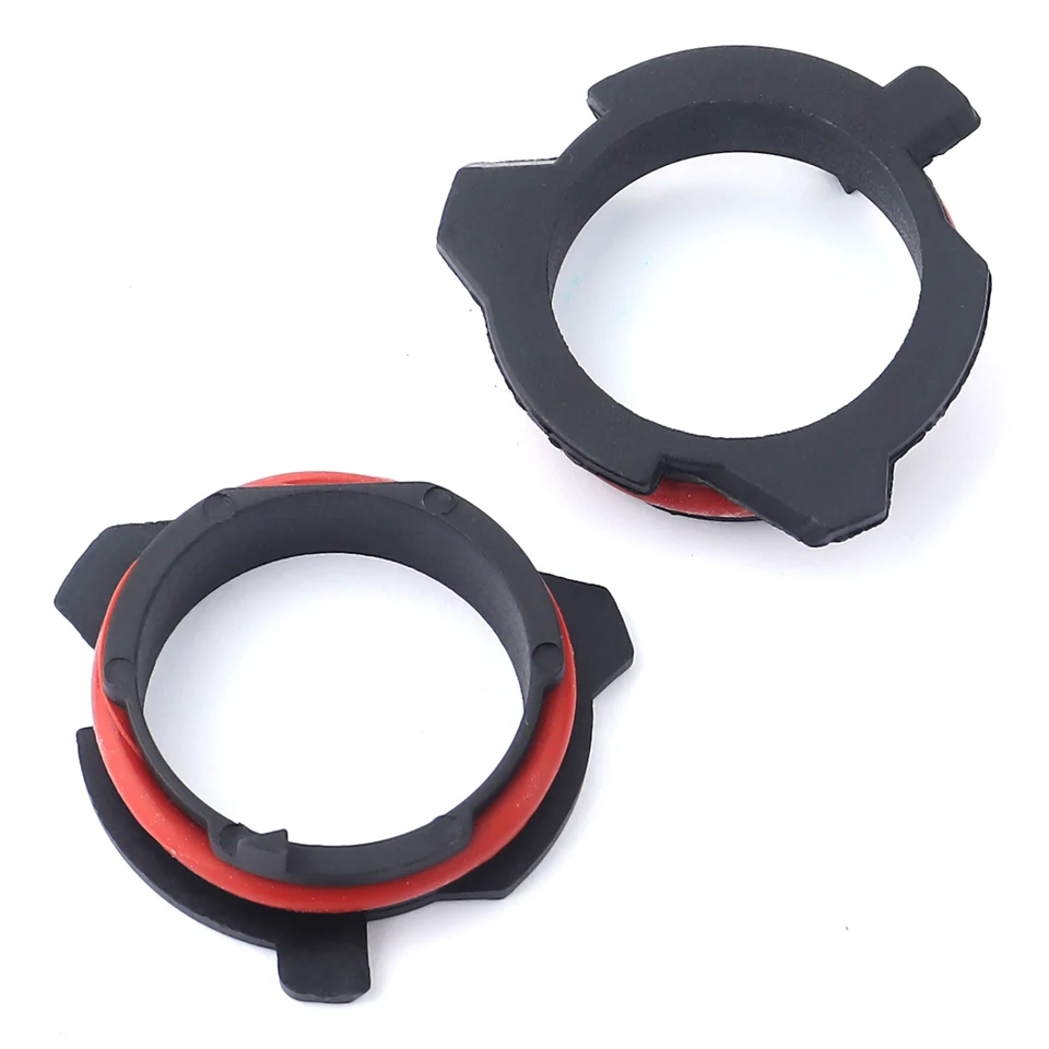 2 Adattatori H7 Per Fari A LED Auto – Compatibili Con BMW E39-2 Serie 5 1997-2003 E Mercedes SLK, Supporti In Plastica