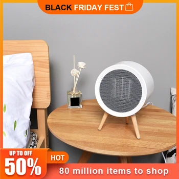 

Electric Heaters Desktop Fan PTC Ceramic Heating 2s Heat-up Flame-proof ABS Housing for Home / Office / Hotel