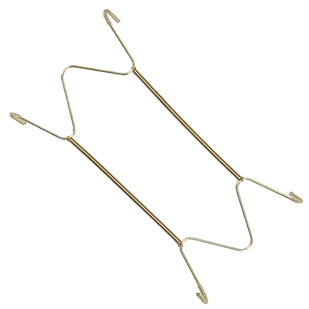 Invisible Metal Wire Plate Hangers Dish Display Holder with Smooth Tip 6'-16'