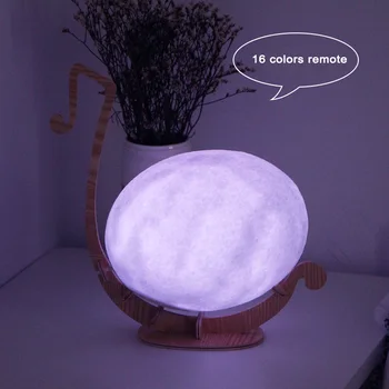 

Outdoor16-Colour Silicone Night Light Camping Tools Creative Night Light Touch Switch Moon Light Colourful USB LED Rechargeable