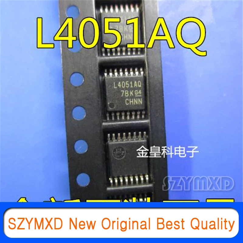 

10Pcs/Lot New Original SN74LV4051ATPWRQ1 silk screen L4051AQ TSSOP16 analog switch chip In Stock