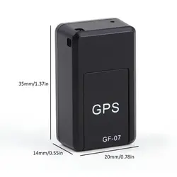 Mini localisateur GPS magnétique de voiture, dispositif de suivi en temps réel, dispositif d'enregistrement, localisateur Anti perte, Rechargeable, livraison directe 