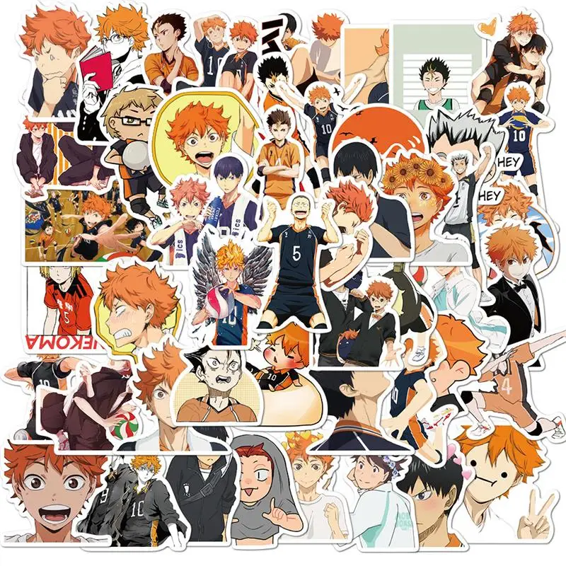 10/30/50 шт./компл. Haikyuu! Наклейка Граффити s волейбол японское аниме для ноутбука