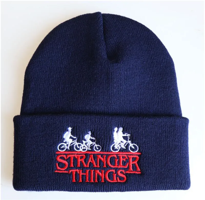 Esihou Hot Movie Stranger Things Knitted Hat Embroidery Fashion Black Keep Warm Wool Cap Autumn Winter Gift -Zentai shop online Hda15247f33114d0ab7eebff97f1edef4k.jpg