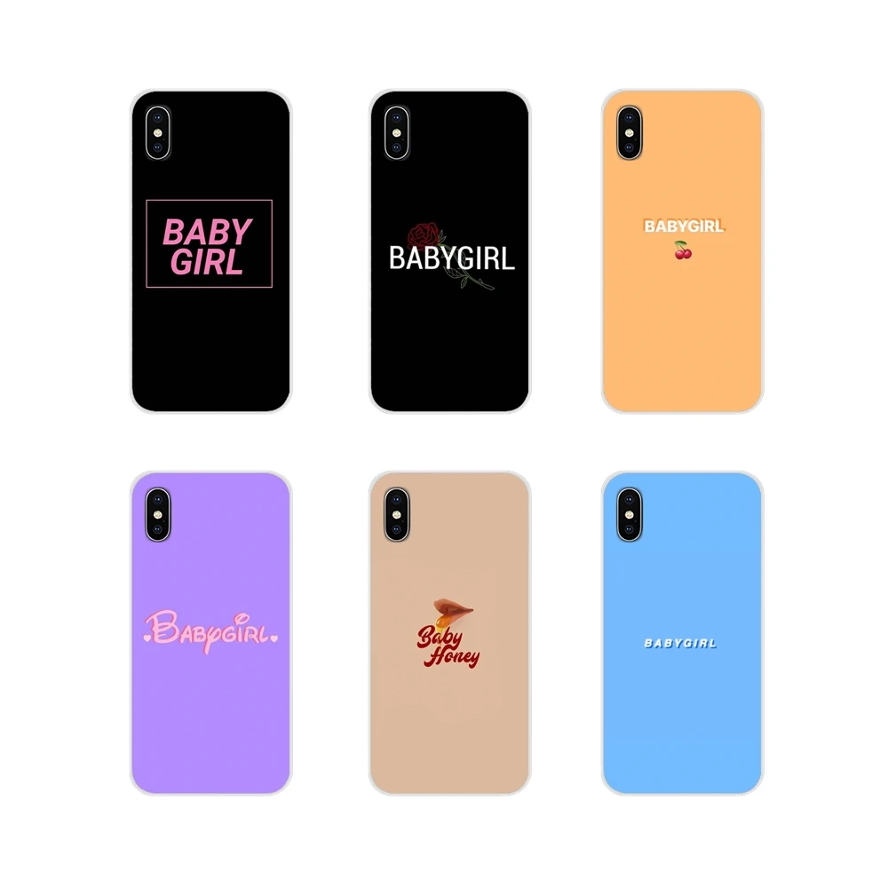 Мягкие чехлы из ТПУ для малышей Babe babygirl honey line Text art Samsung Galaxy J1 J2 J3 J4 J5 J6 J7 J8 Plus 2018 Prime