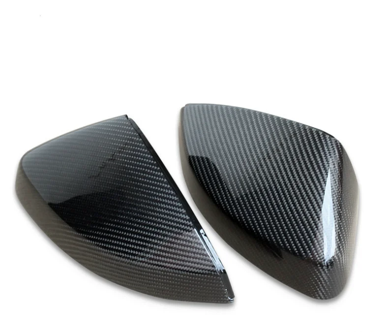 1 пара матового хромированного зеркала заднего вида Защитная крышка для Audi A3 S3 RS3 стайлинга автомобилей