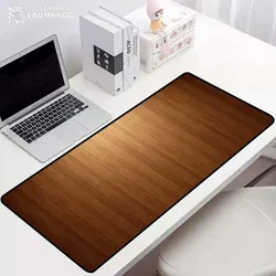 Grão de madeira antiderrapante tapete de almofada quente mouse computador acessórios gamer mousepad empresa mausepad gaming portátil tapete teclado almofadas