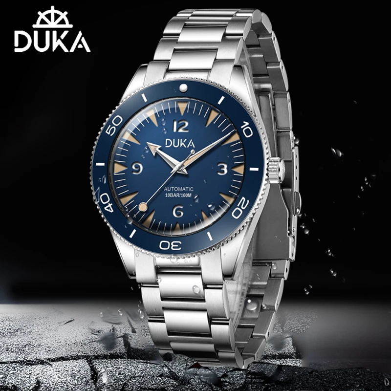 2021 New Duka Male Watch Top Luxury Brand Leisure Sport Mens Mechanical Watches Sapphire Crystal