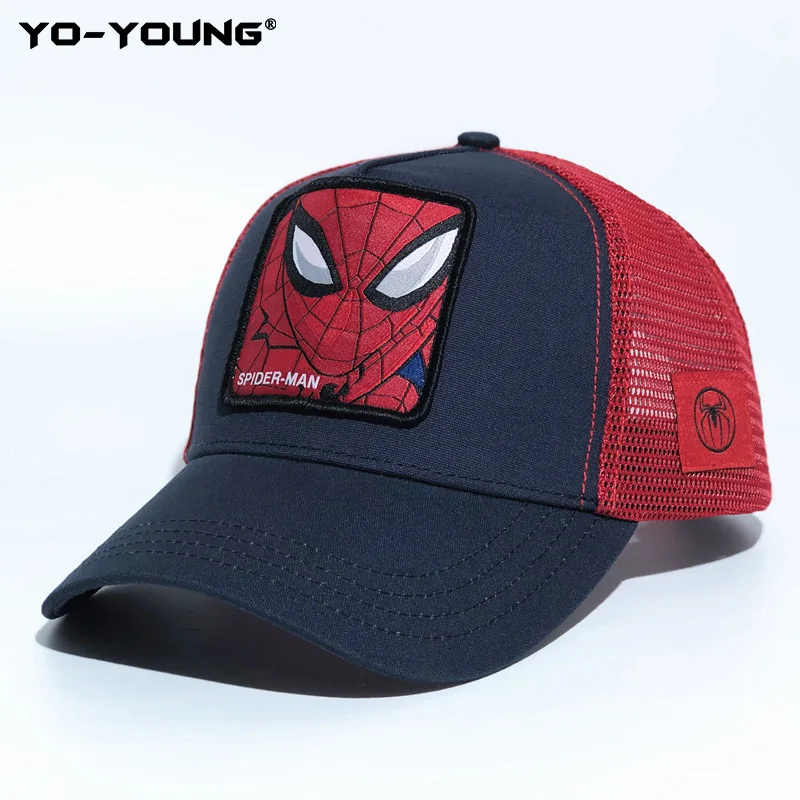 Yo-Young, качественная бейсбольная кепка, Железный человек, Халк, Веном, супергерои-Мстители, кепка s, мужская и женская бейсболка, Кепка От Солнца, 53-59 см
