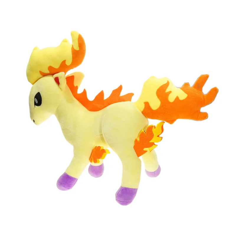 3 шт. 27*40 см Пикачу плюшевые игрушки, забавные Ponyta Ponita мягкие Peluche Игрушки Куклы для детей день рождения Рождественский подарок