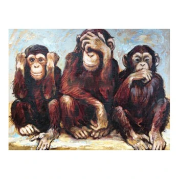 

Diamond Painting Full Drill Square Monkey Diamond Embroidery Animal Rhinestones Pictures Diamond