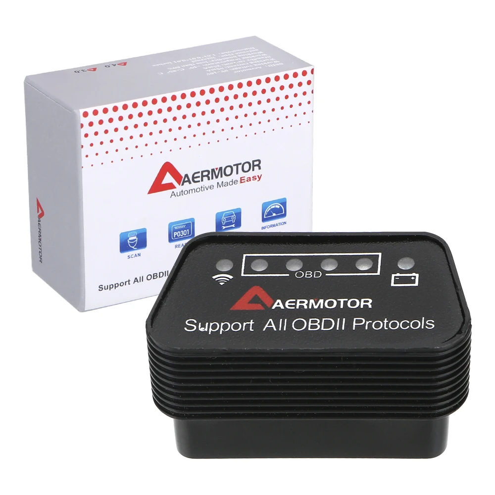 LEEPEE Инструменты для ремонта автомобиля V1.5 OBD2 для Android PC IOS поддержка почти OBD-II протоколы автомобильный диагностический сканер ELM 327 Wifi