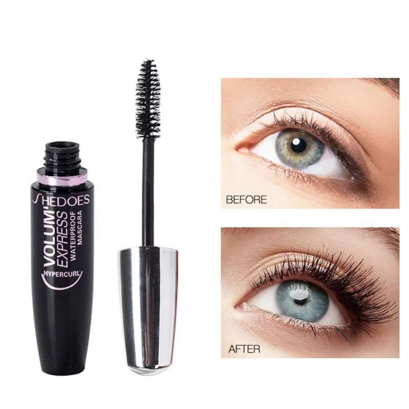 

2019 4d Mascara Waterproof Non-dizzy Dyeing Long Lasting Curling Dense Slender Mascara Make-up