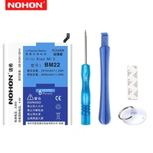 NOHON телефон Батарея для Xiaomi 3, 4, 5, 6, Mi3 BM31 Mi4 BM32 Mi5 BM22 Mi6 BM39 Замена Аккумуляторы мобильных телефонов+ Инструменты для ремонта