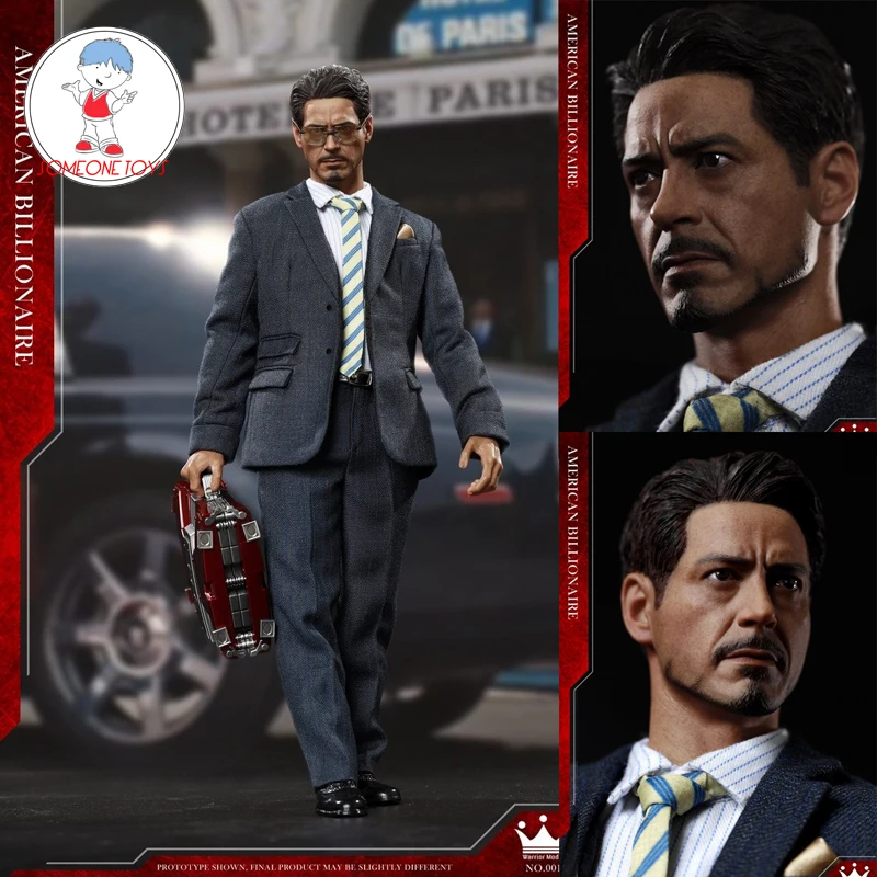 1/6 масштаб Tony Stark весь набор фигурка американского биллионера № sn001фигурка модели игрушек коллекции