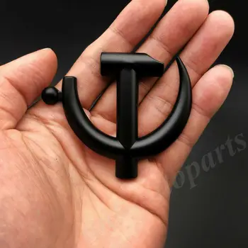 

3D Black Metal The Communist Party of China CPC Car Emblem Badge Decal Sticker