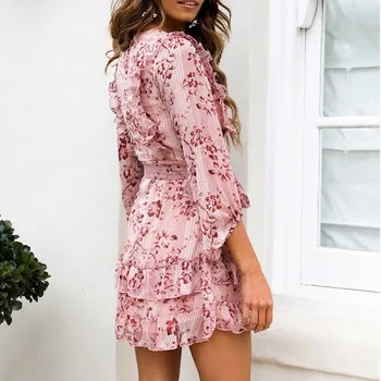 

Beach Dresses Pareo For The On Bikini Dress Skirt Summer 2020 New Stand Alone Popular Women Print Neck Lace Corbikini Set Linen