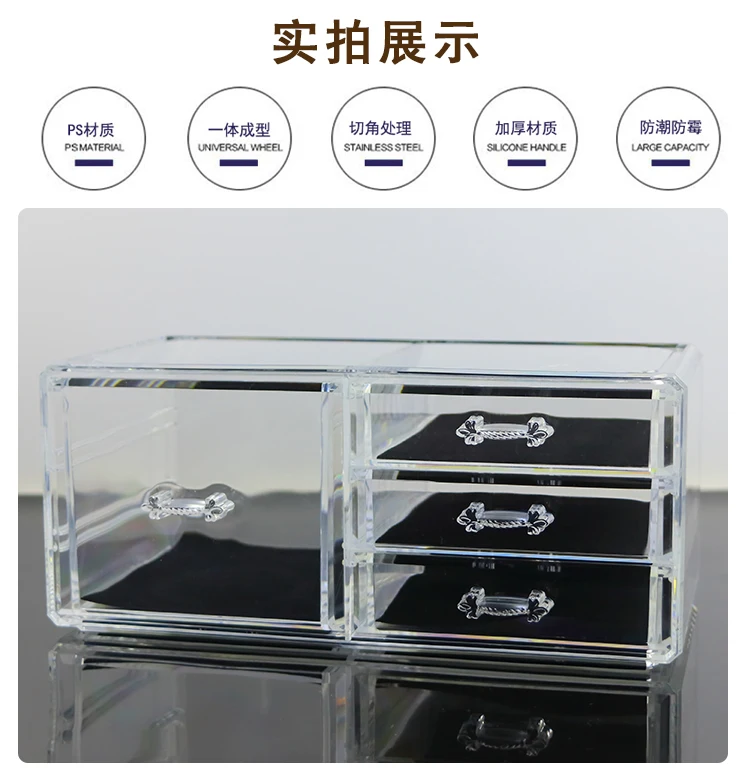 Présentoir échelle En Acrylique Transparent – 3 à 7 étages – Pour Cosmétiques, Figurines, Collections – Organisateur Maison