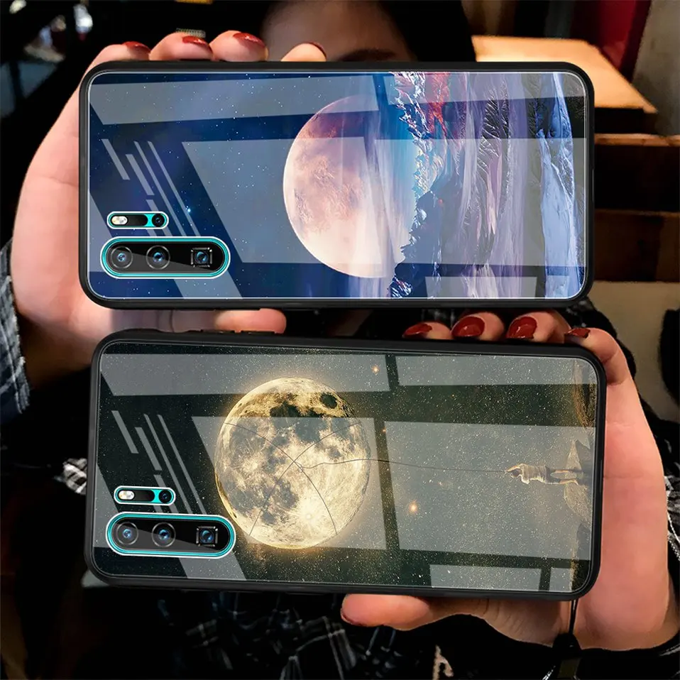 Case For Huawei P30 P20 Pro Lite Nova 3 3i Cover Luxury Glass Case For Huawei Honor 8X 10 10i 20 20i Mate 10 20 30 Pro Lite (13)