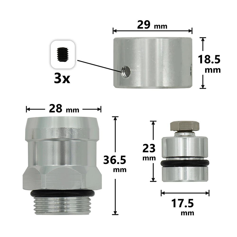 Billet PCV Delete Solution Kit Boost Cap delete block off Plate 2.0T Turbo FSI Engines Suit For VW Golf AUDI Seat Leon