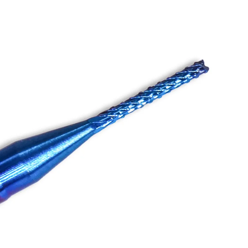 10pcs Carbide Milling Groove Drilling Engraving Bits Cutters Replacement Holler
