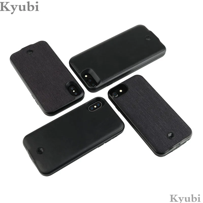 

5000mah high power bank charger case for iphone 6 6s 7 8 plus external portable wireless charging cases for iphone 6 6s 7 8 plus