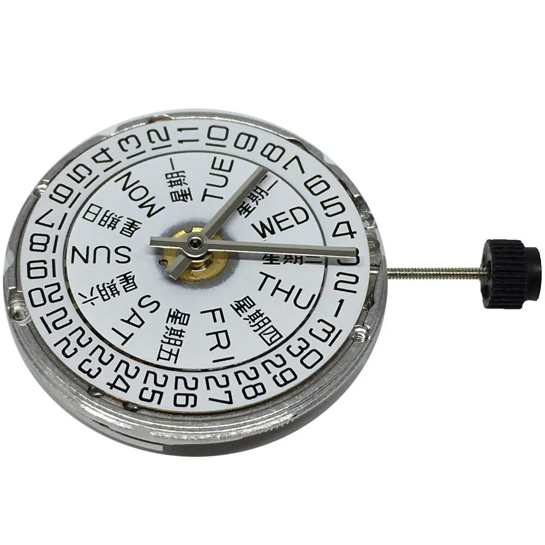 Ретро автоматические часовой механизм для чайки ST2100 2836-2 chronoscope запасные части для ремонта инструментов - Цвет: White