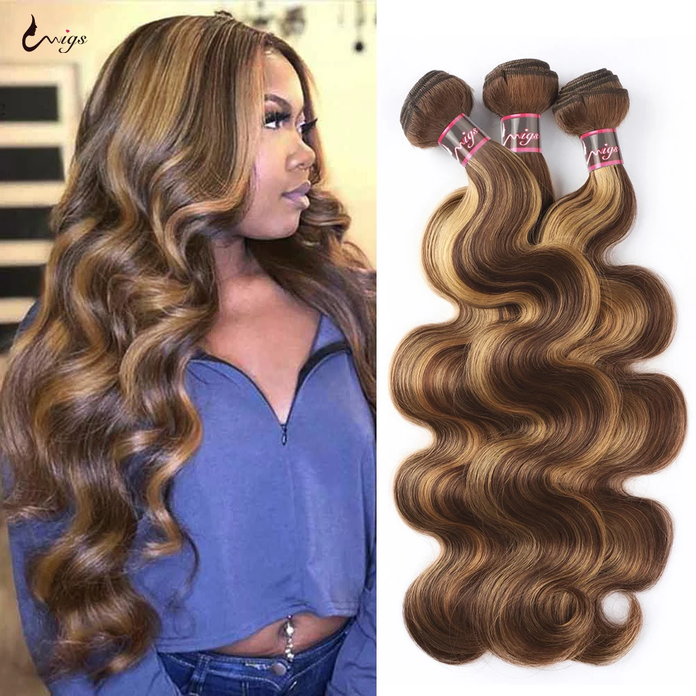 Uwigs cabelo humano em linha reta 3 pacotes com 4x4 fechamento parte livre tecer cabelo brasileiro 3 pacotes de extensão do cabelo humano remy cabelo
