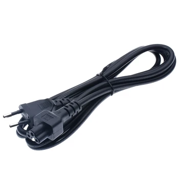 

Power Adapter Cord Cable 2m 18AWG 0.75mm EU Plug 2 Pin Male To IEC 320 C5 Micky For Notebook Power Supply