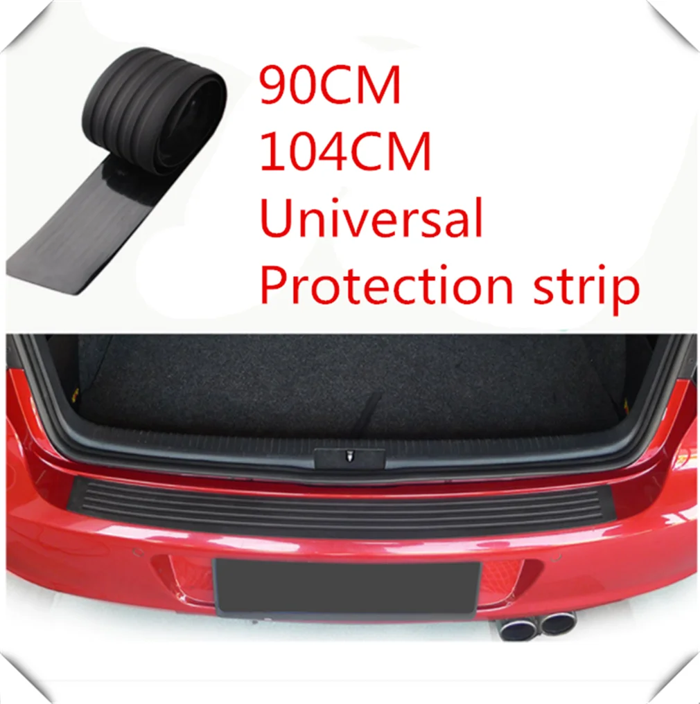 Auto parts trunk door sill protection strip rear guard car sticker for General Motors silverado 2011 2008 GMT-400 1994 impala | Автомобили