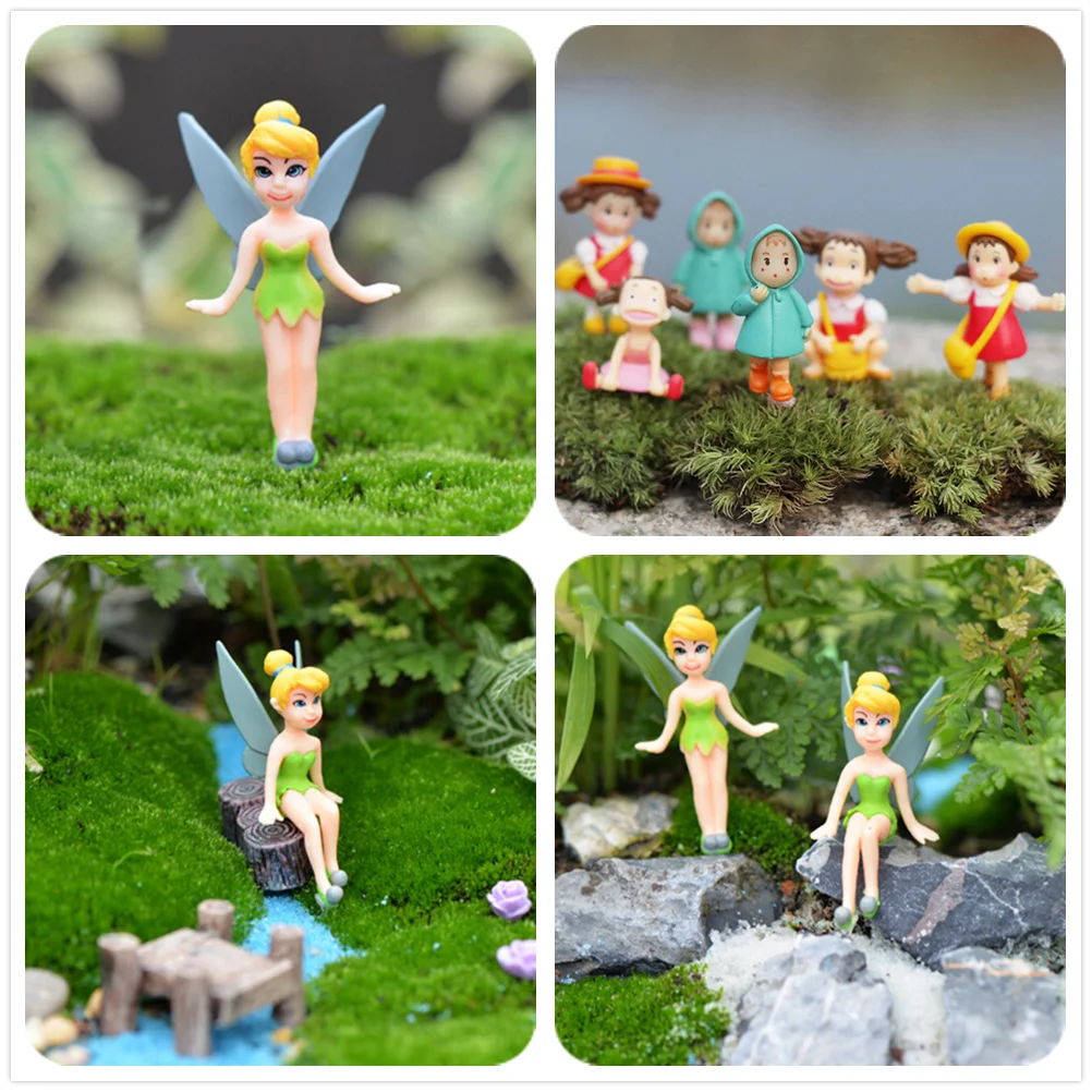 1 PC Kawaii Cartoon Elf Girl Angel Modern Micro Landscape Style DIY Valentine
