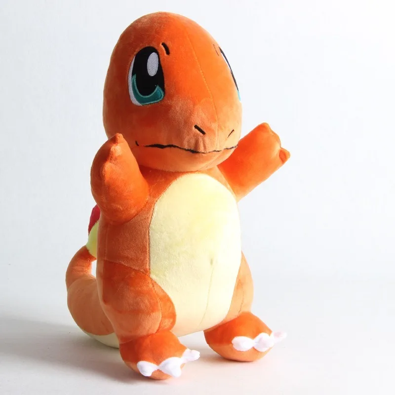 Takara Tomy Pokemon 36cm Charmander Stuffed Dolls Lovely Anime Toys Childhood Hobby Collection Gift for Children