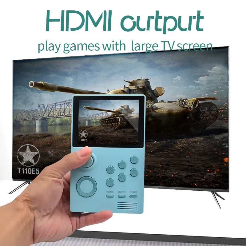 A19 Pandora's Box Android supretro портативная игровая консоль ips экран Встроенный 3000+ игры 30 3D игры WiFi даунло
